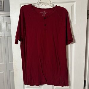 American Eagle Outfitters Classic Fit Henley Tee